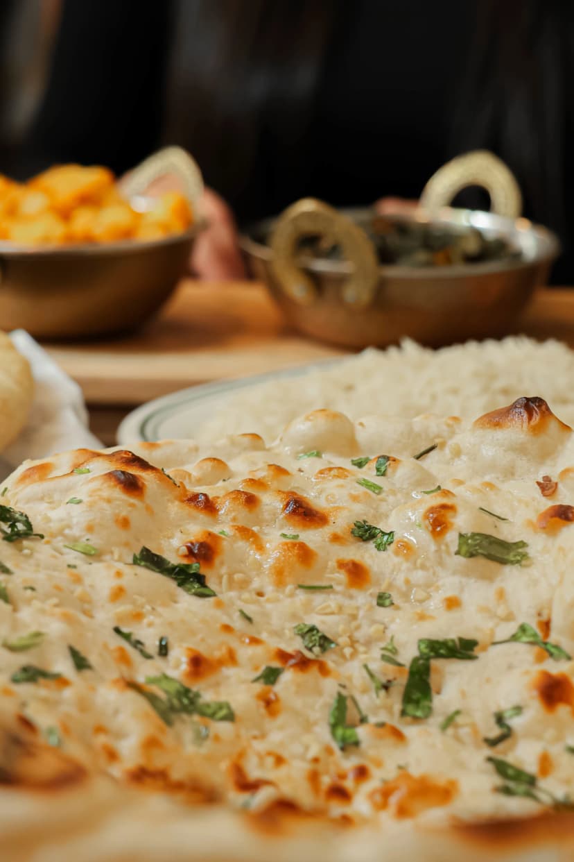 Fresh Garlic Naan